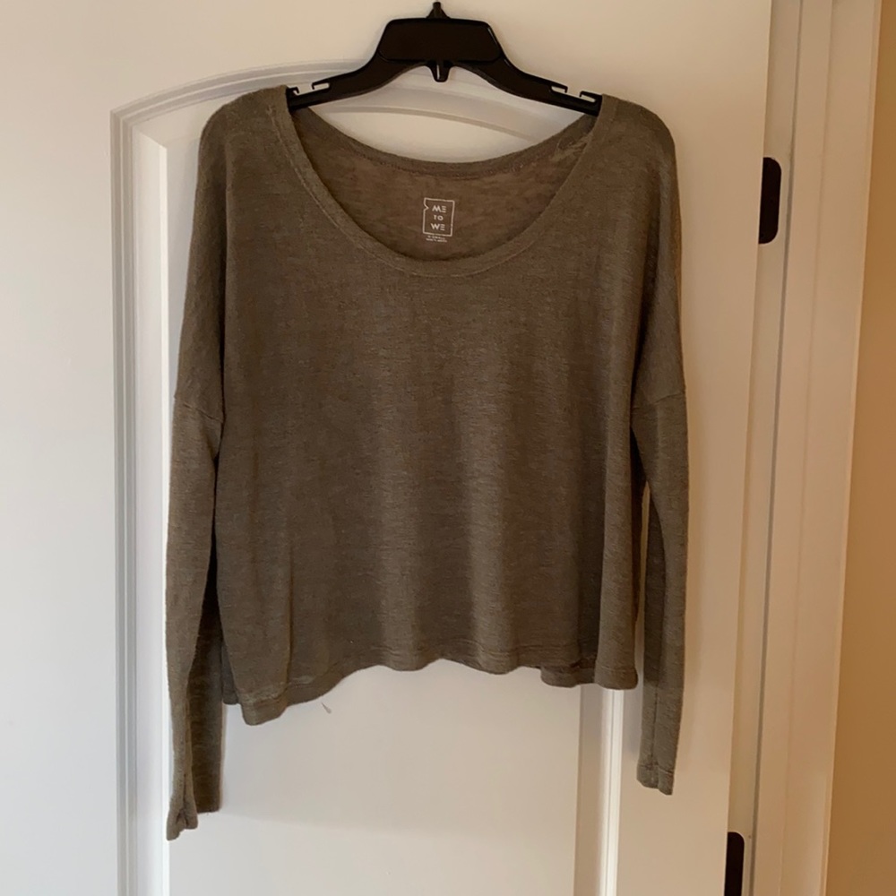Olive green long sleeve